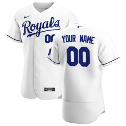 Alternative view of Kansas City Royals Custom Name and Number Jersey – All Stitched