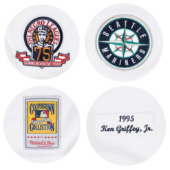 Alternative view of Seattle Mariners 1995 Ken Griffey Jr. Jersey - All Stitched