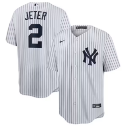 Men's Derek Jeter New York Yankees Jersey w/ Name - All Stitched