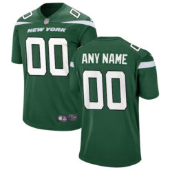 Alternative view of New York Jets Custom Name and Number Game Jersey Collection - All Stitched