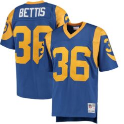 Mitchell & Ness Jerome Bettis Royal Los Angeles Rams Retired Player Legacy Jersey - All Stitched