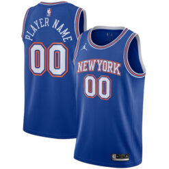 Alternative view of New York Knicks 2022/23 Custom Name & Number Jersey Collection - All Stitched