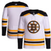 Boston Bruins Team All Stitched Jersey - White