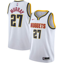 Alternative view of Denver Nuggets Jamal Murray 2022/23 Jersey w/ Patch Collection - All Stitched