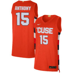 Carmelo Anthony Orange Syracuse Orange Alumni Limited Basketball Jersey - All Stitched
