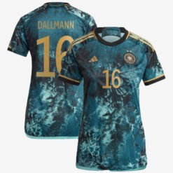 Alternative view of Linda Dallmann Germany Women's National Football Team Jersey - All Printed