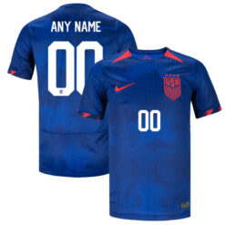 Alternative view of USA Women's National Football Team Custom Name and Number Jersey - All Printed