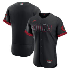 Alternative view of Cincinnati Reds 2023 City Connect "Cincy" Jersey - All Stitched