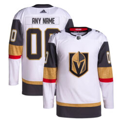 Alternative view of Vegas Golden Knights 2023 Stitched Jersey w/ Patch Collection - White