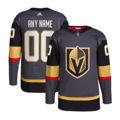Alternative view of Vegas Golden Knights 2023 Stitched Jersey w/ Patch Collection - Gray