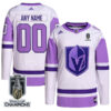 Vegas Golden Knights 2023 Stitched Jersey w/ Patch Collection - Purple