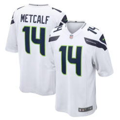 Alternative view of DK Metcalf Seattle Seahawks 2023 Game Jersey Collection - All Stitched