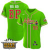 Atlanta Braves Outkast ATLiens Green Jersey - All Stitched