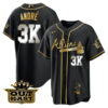 outkast braves jersey in black and gold