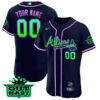 Atlanta Braves Outkast ATLiens Custom Name and Number Galaxy Jersey - All Stitched
