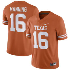 Alternative view of Arch Manning Texas Longhorns College Football Game Jersey - All Stitched