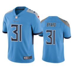 Alternative view of Kevin Byard Tennessee Titans Light Blue Game Jersey - All Stitched