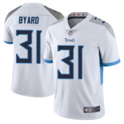 Alternative view of Kevin Byard Tennessee Titans White Game Jersey - All Stitched