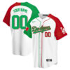Los Angeles Dodgers Mexican Heritage Night Custom Jersey - All Stitched