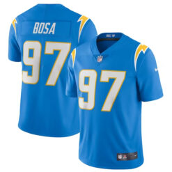 Alternative view of Joey Bosa Los Angeles Chargers Powder Blue Game Jersey - All Stitched