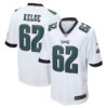 Jason Kelce Philadelphia Eagles White Game Jersey - All Stitched