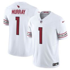 Alternative view of Kyler Murray Arizona Cardinals 2023 White Game Jersey - All Stitched