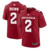 Marquise Brown Arizona Cardinals 2023 Cardinal Game Jersey - All Stitched