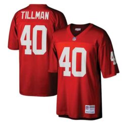 Pat Tillman Arizona Cardinals Cardinal Throwback Jersey - All Stitched