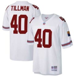 Pat Tillman Arizona Cardinals White Throwback Jersey - All Stitched