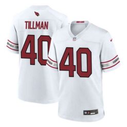 Pat Tillman Arizona Cardinals 2023 White Game Jersey - All Stitched