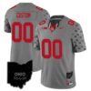 Ohio State Buckeyes College Football "Ohio Concept" Custom Jersey - Gray
