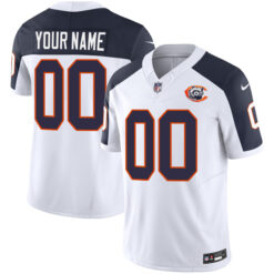 Chicago Bears Throwback Vapor Limited Reverse Jersey - All Stitched