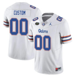 Alternative view of Florida Gators College Football Limited Custom Jersey - White
