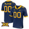 West Virginia Mountaineers 2023 Game All Stitched Jersey - Navy
