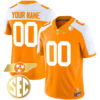 Tennessee Volunteers Gold Limited Custom All Stitched Jersey - Alternate Orange