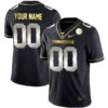 Tennessee Volunteers Gold Limited Custom All Stitched Jersey - Black Gold Edition