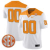 Custom Tennessee Volunteers Orange White Throwback Game Jersey - All Stitched