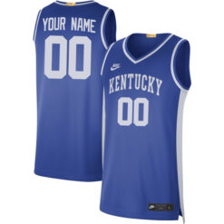 Alternative view of Kentucky Wildcats College Basketball Limited Retro Jersey - Royal
