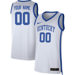 Alternative view of Kentucky Wildcats College Basketball Limited Jersey - White