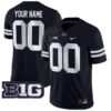 Penn State Nittany Lions College Football Black Custom Limited Jersey - All Stitched