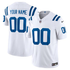 Indianapolis Colts White Custom F.U.S.E Limited Jersey - All Stitched