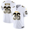 Jerome Bettis Pittsburgh Steelers "Arch Smoke" White F.U.S.E Limited Jersey - All Stitched