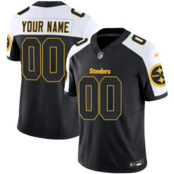 Pittsburgh Steelers F.U.S.E Limited Alternate Black Custom Jersey - All Stitched