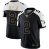 Darius Slay Jr. Philadelphia Eagles Throwback Gold Series Alternate Black Gold Jersey - All Stitched