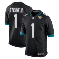 Travis Etienne Jr. Jacksonville Jaguars Game All Stitched Jersey - Black