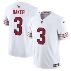 Budda Baker Arizona Cardinals Vapor FUSE Limited All Stitched Jersey - White