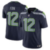 12th Fan Seattle Seahawks Navy Vapor F.U.S.E Limited Jersey - All Stitched