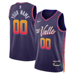 Phoenix Suns 2023/24 City Edition Custom Jersey - All Stitched