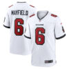 Baker Mayfield Tampa Bay Buccaneers White Game Jersey - All Stitched