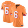 Baker Mayfield Tampa Bay Buccaneers Orange "Creamsicle" Throwback Vapor F.U.S.E Limited Jersey - All Stitched